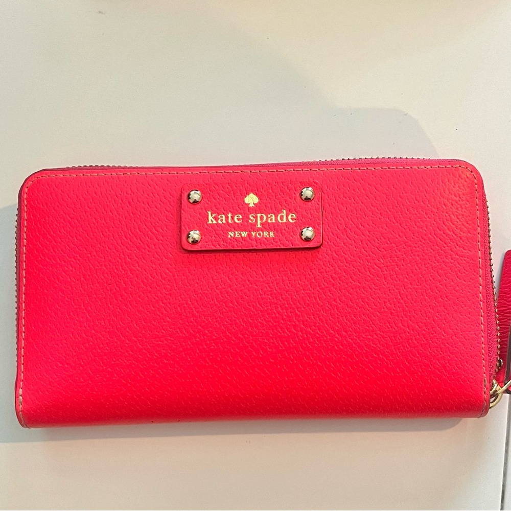 Kate Spade Bright Pink Wallet
